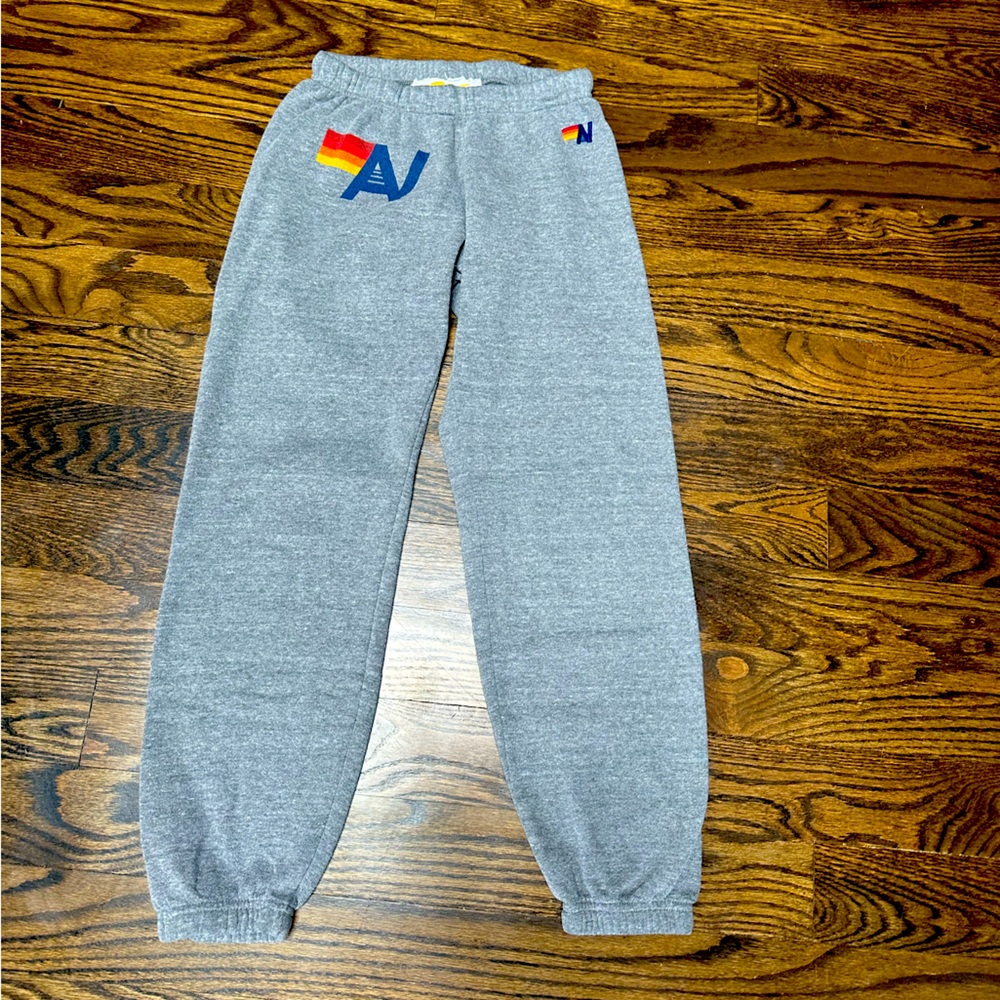 Aviator nation grey sweatpants size small